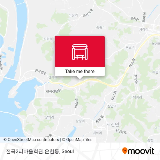 전곡2리마을회관.운천동 map