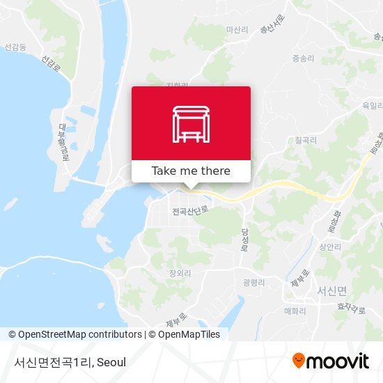 서신면전곡1리 map