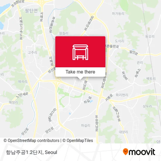 향남주공1.2단지 map
