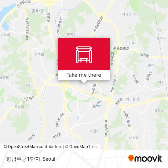 향남주공1단지 map