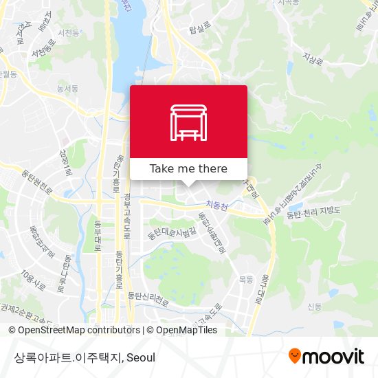 상록아파트.이주택지 map