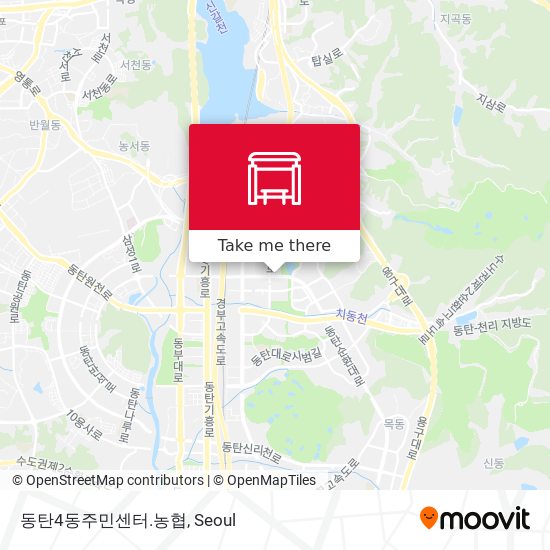 동탄4동주민센터.농협 map