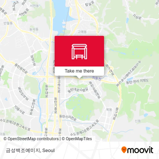 금성백조예미지 map