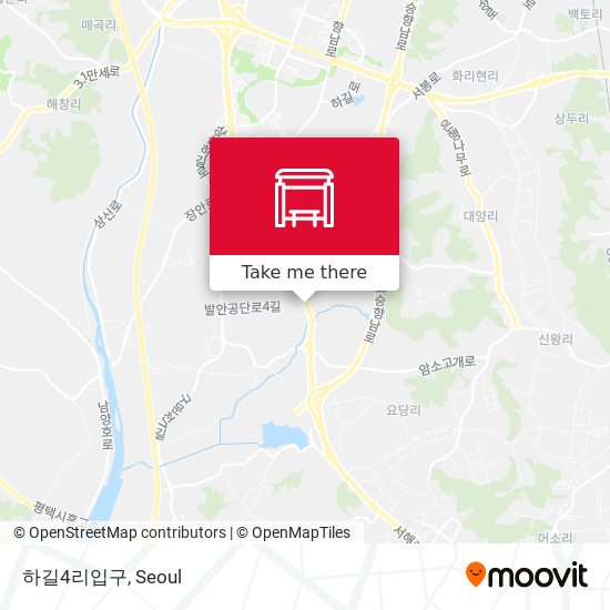 하길4리입구 map