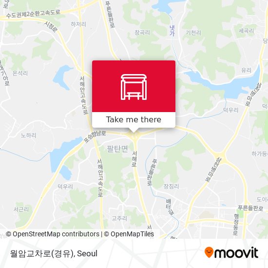 월암교차로(경유) map