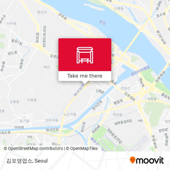 김포영업소 map