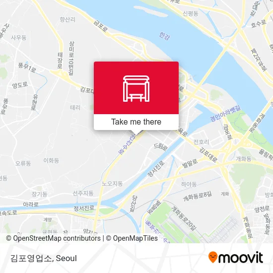 김포영업소 map