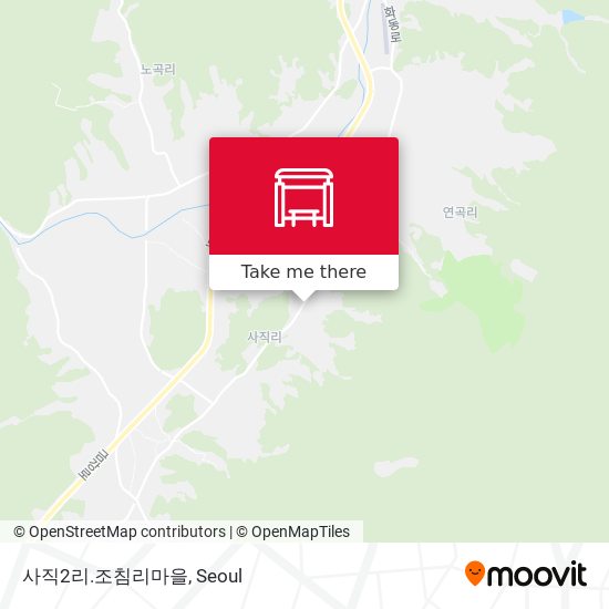 사직2리.조침리마을 map