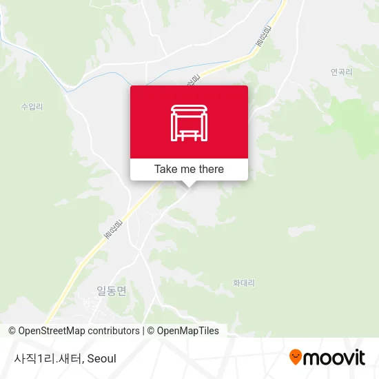 사직1리.새터 map