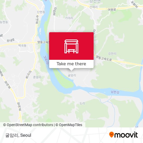 굴암리 map