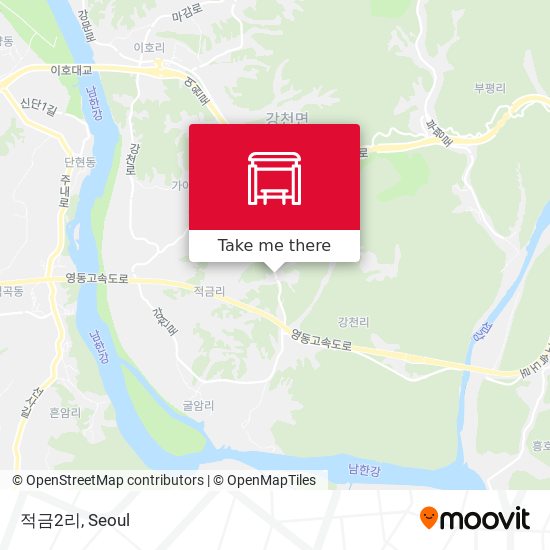 적금2리 map