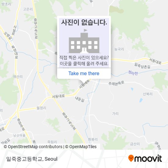 일죽중고등학교 map