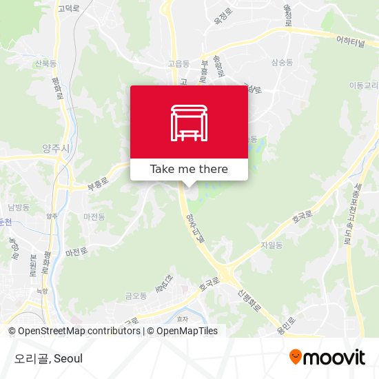 오리골 map