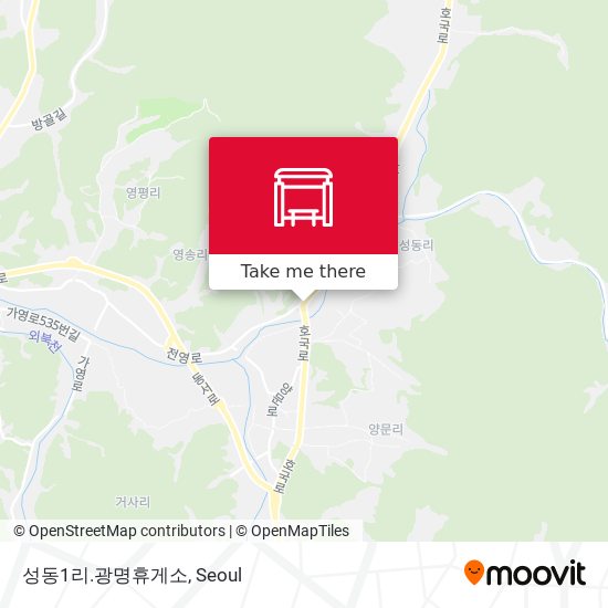 성동1리.광명휴게소 map