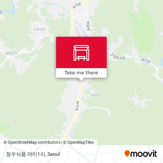 청우식품.야미1리 map