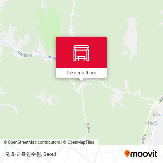 평화교육연수원 map