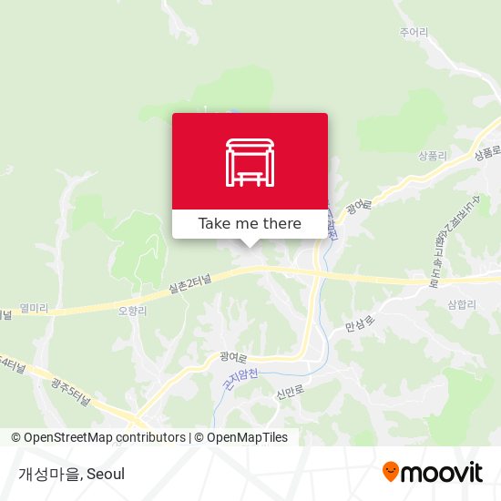 개성마을 map