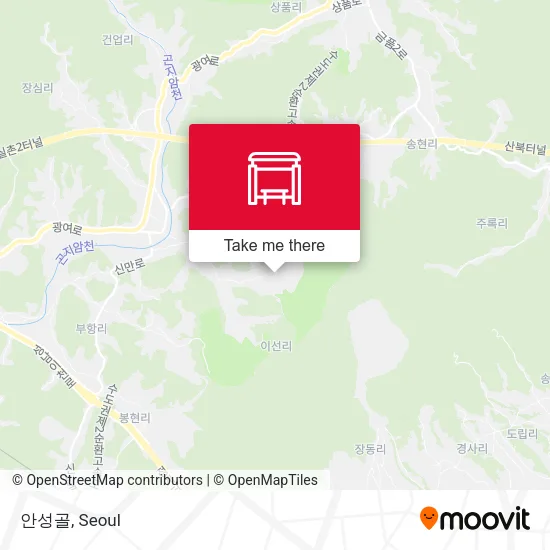 안성골 map