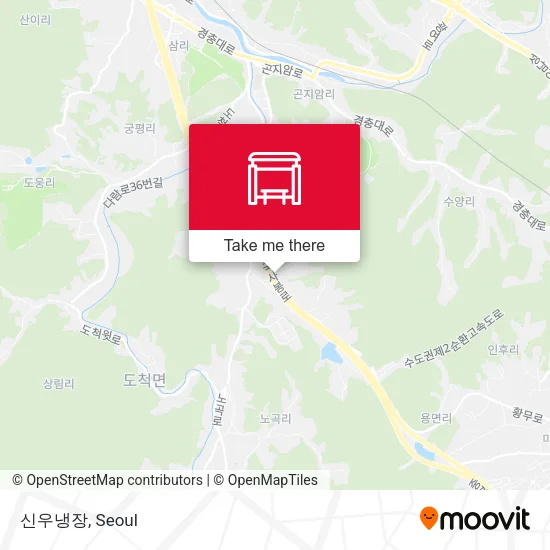 신우냉장 map