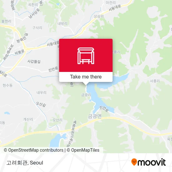 고려회관 map