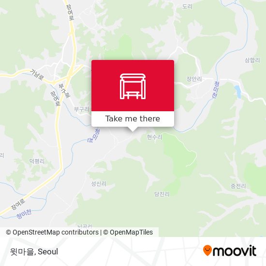 윗마을 map