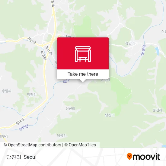 당진리 map