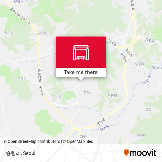 송림리 map