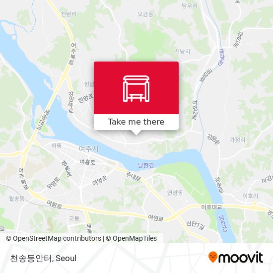 천송동안터 map