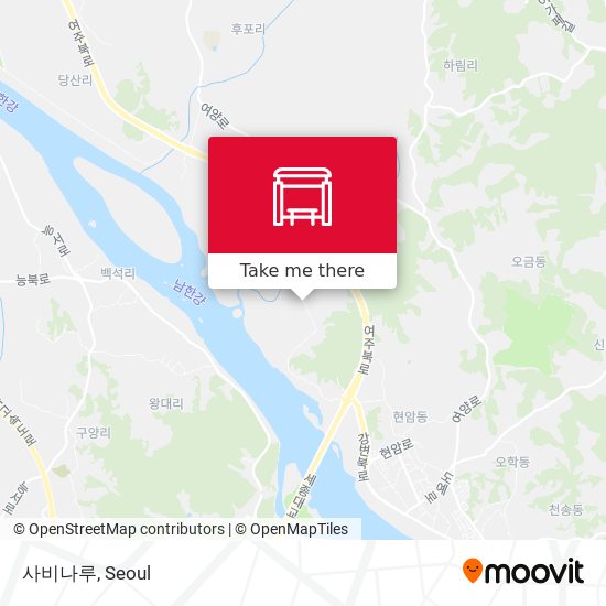 사비나루 map