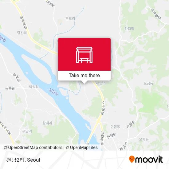 천남2리 map