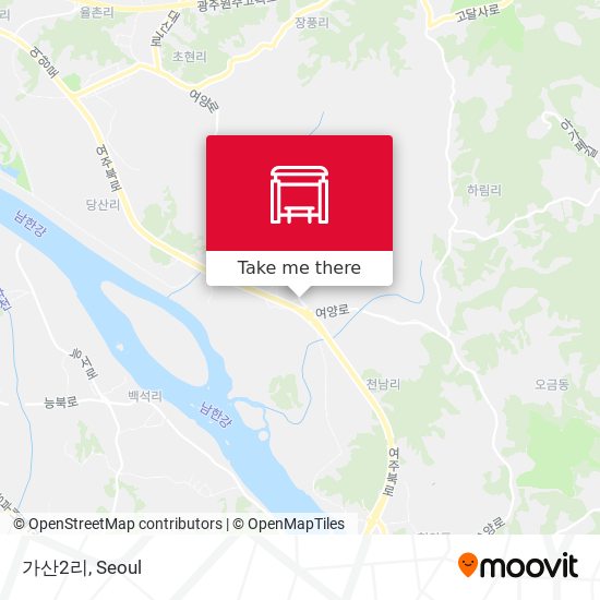 가산2리 map