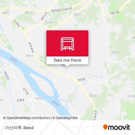 가산마루 map