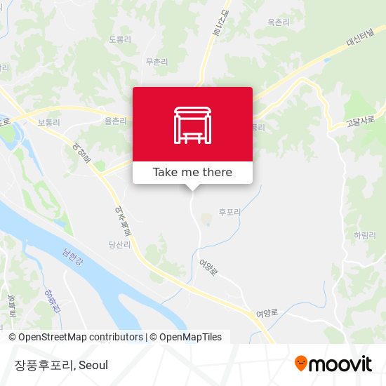 장풍후포리 map
