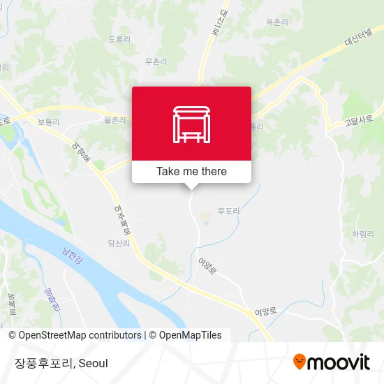장풍후포리 map