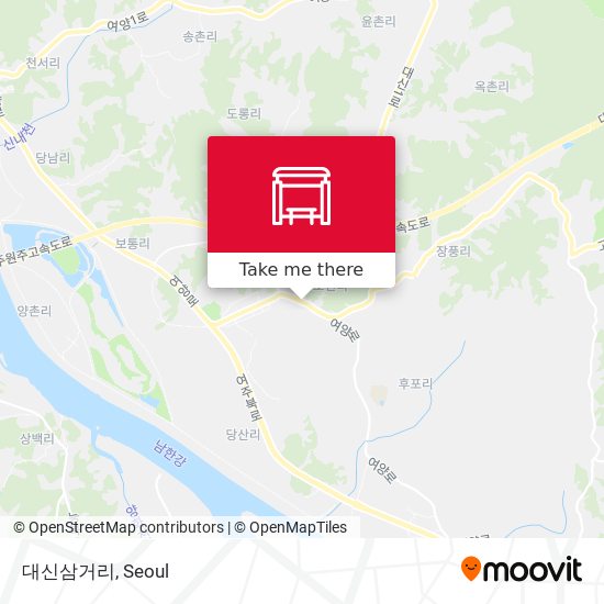 대신삼거리 map