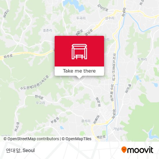 연대앞 map