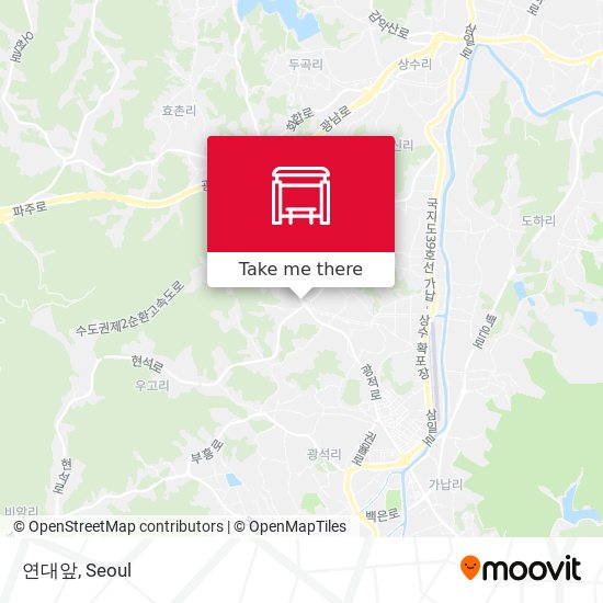 연대앞 map