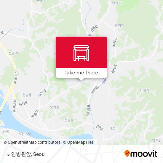 노인병원앞 map