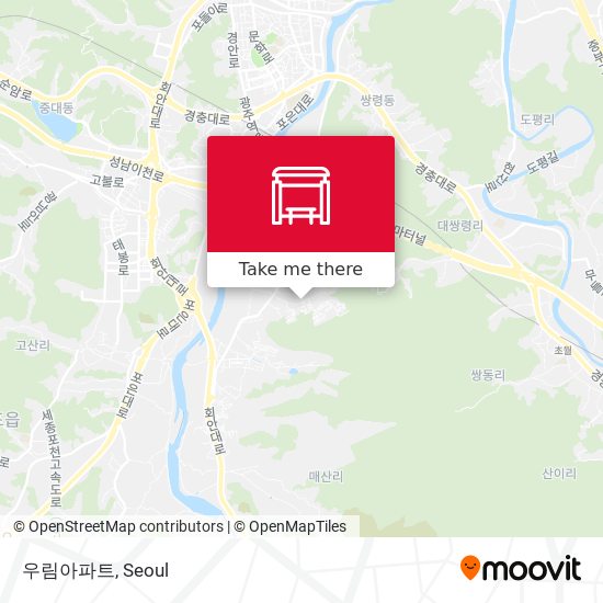 우림아파트 map