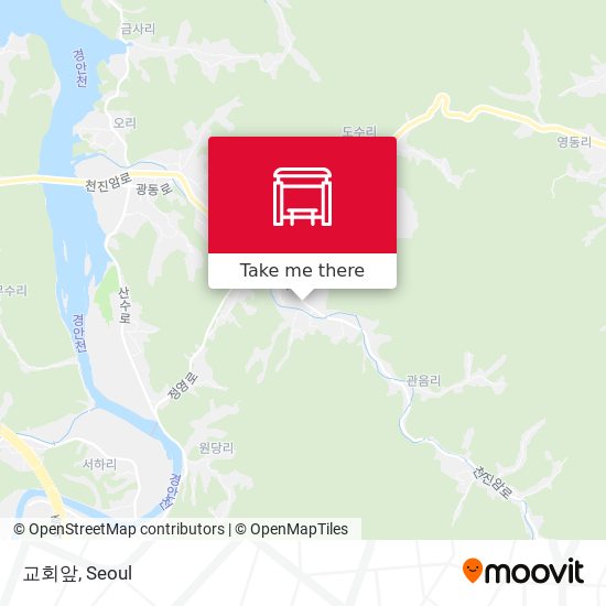 교회앞 map