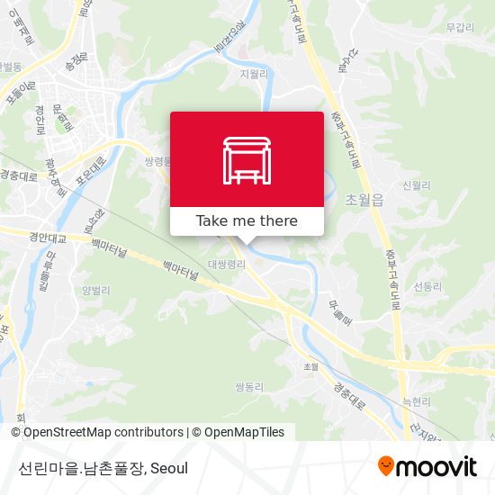 선린마을.남촌풀장 map