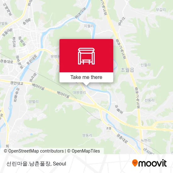 선린마을.남촌풀장 map