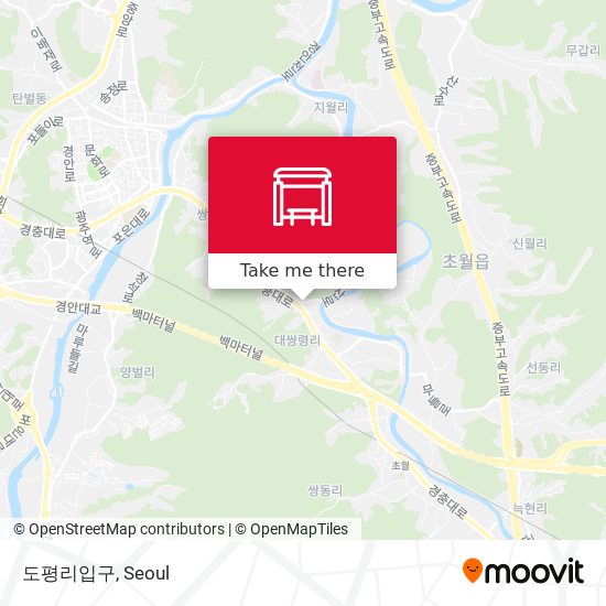 도평리입구 map