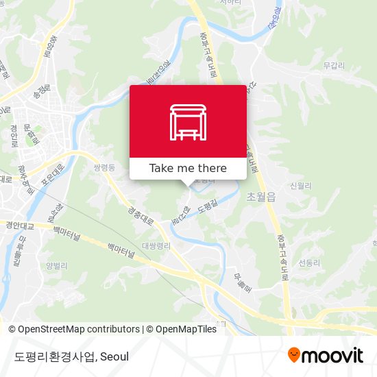 도평리환경사업 map