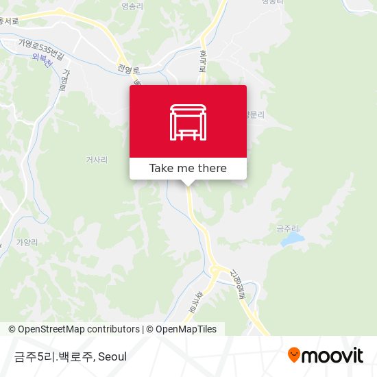 금주5리.백로주 map