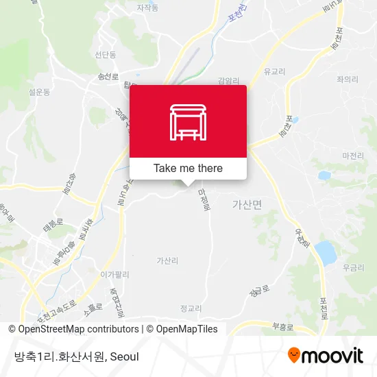 방축1리.화산서원 map