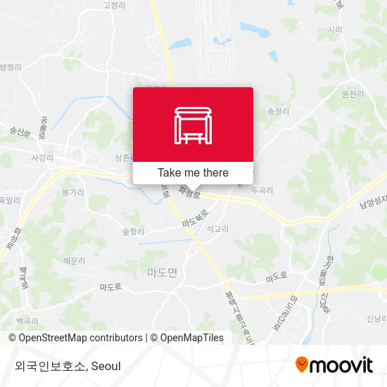 외국인보호소 map