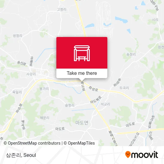 삼존리 map