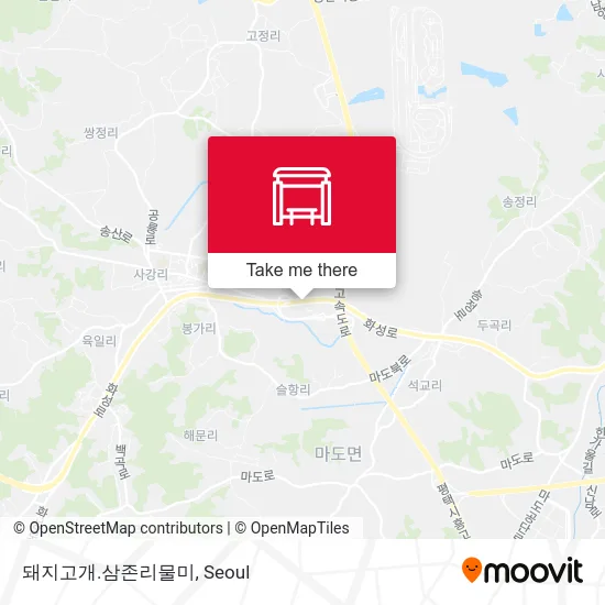 돼지고개.삼존리물미 map