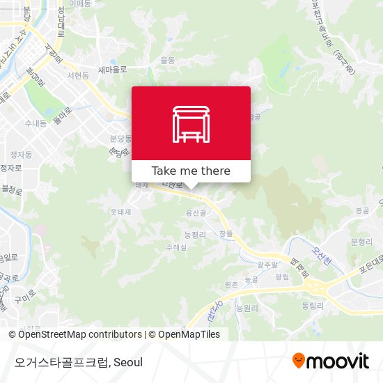오거스타골프크럽 map